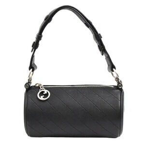 Gucci Blondie Handbag, Leather, Black, 760170 GUCCI